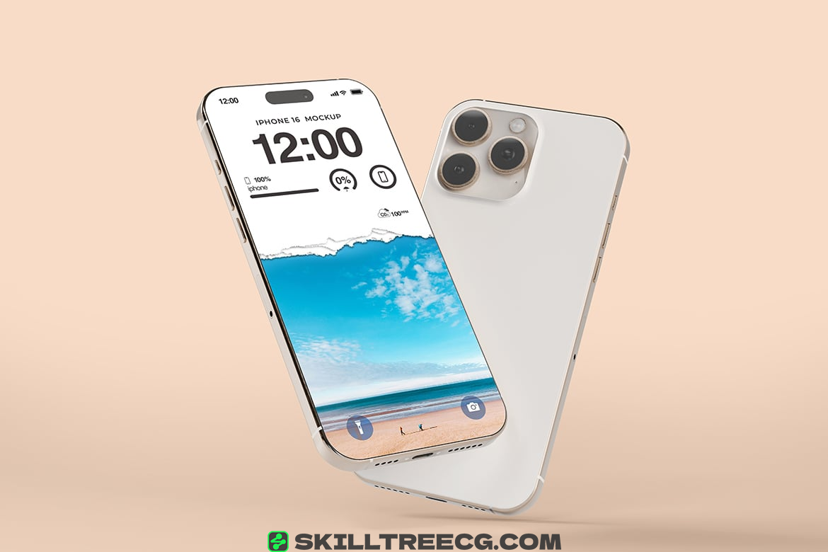 图片[3]-iphone 16 pro  Mockup（319438）-技能树